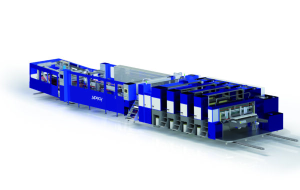 SIPACK Flexo Folder Gluer Minidrive QS